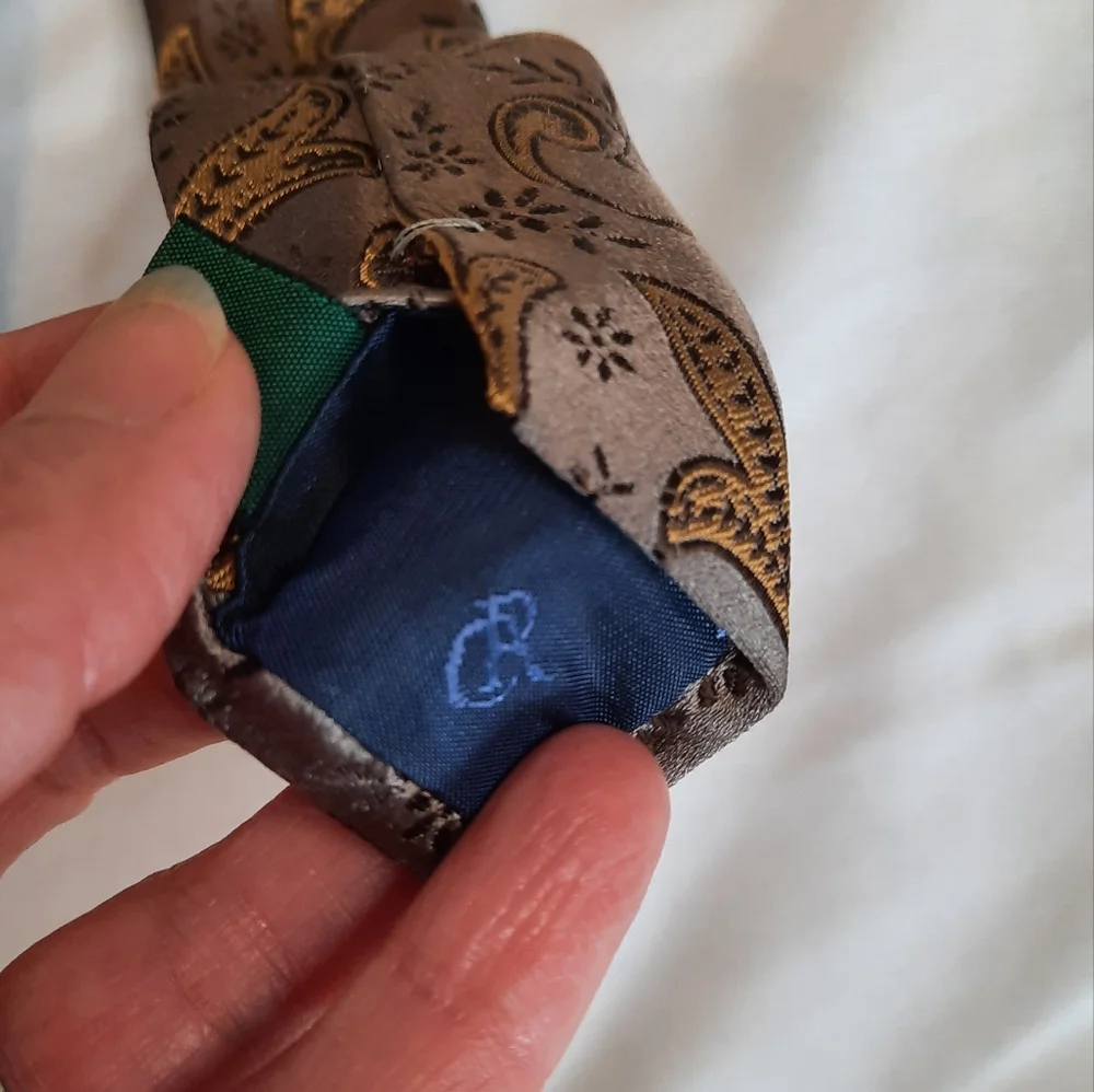 Club Room 100% Silk Tie